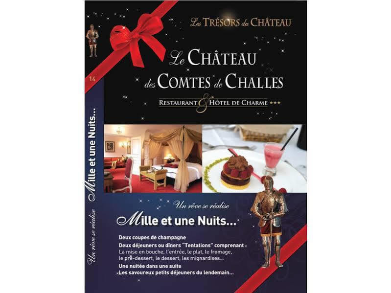 Chateau Des Comtes De Challes Exterior foto